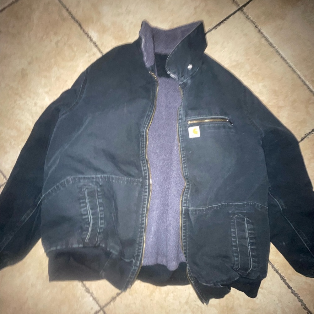 Carhartt Men's Black Bomber Jacket
